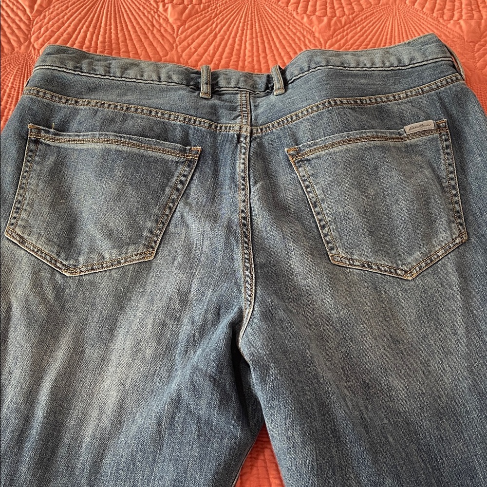 Eddie Bauer ,fleece lined jeans,NWOT, 16 Tall,FINAL MARKDOWN! - Picture 7 of 8